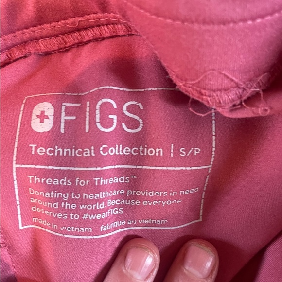 Figs High Waisted Zamora Jogger - Quartz (Breast Cancer Awareness Edition) - Picture 6 of 6